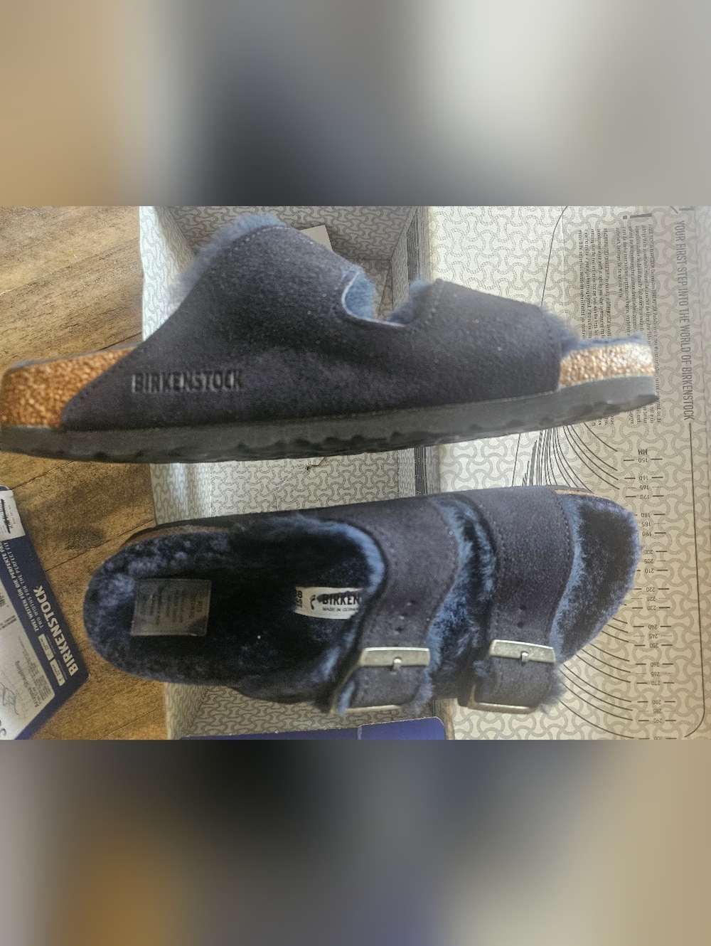 Birkenstock "Arizona Shearling" Size 38 - NWT!!! - Picture 9 of 13